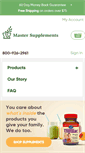 Mobile Screenshot of master-supplements.com